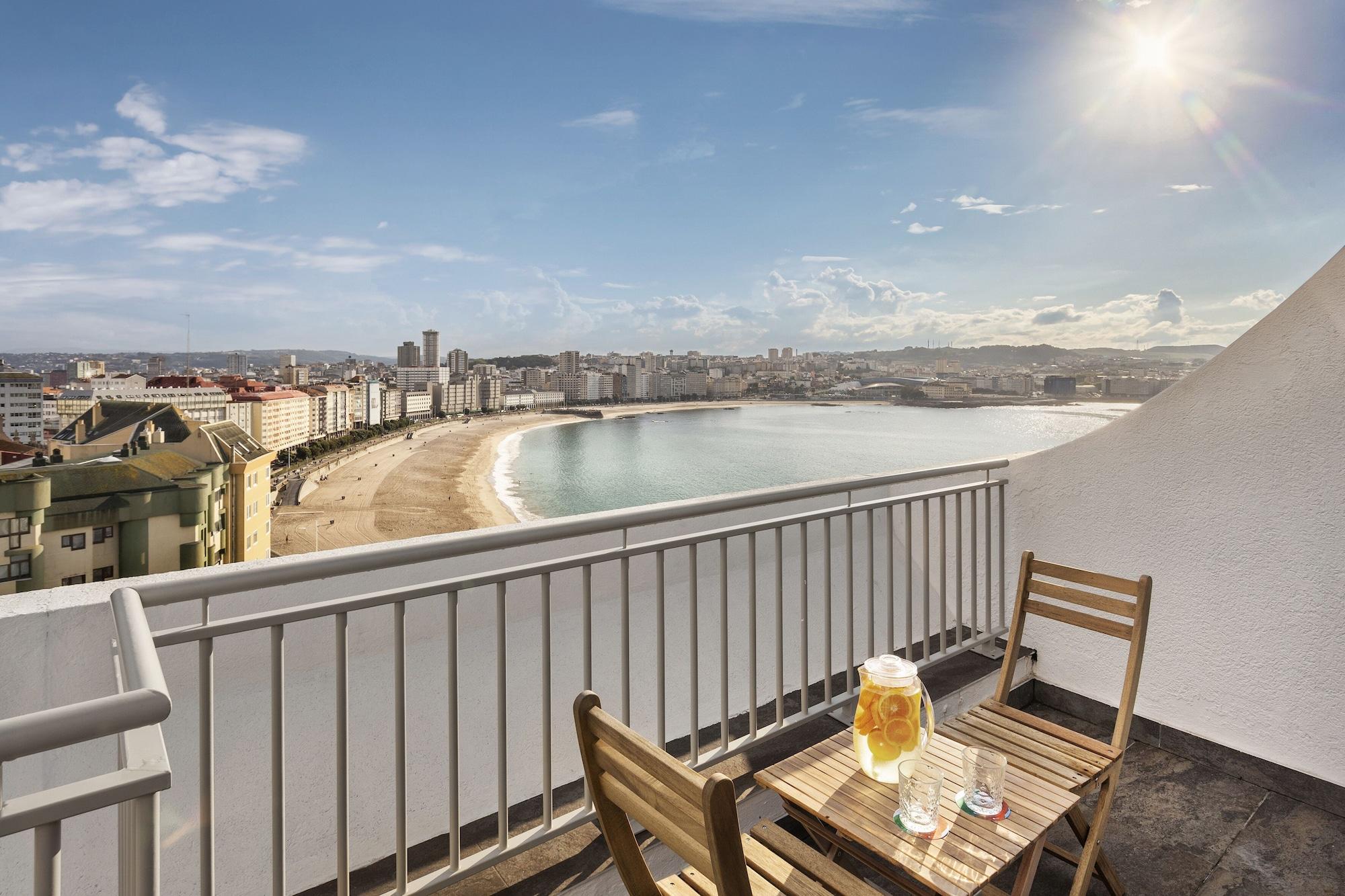 Melia Maria Pita Hotel Ла Коруня Екстериор снимка