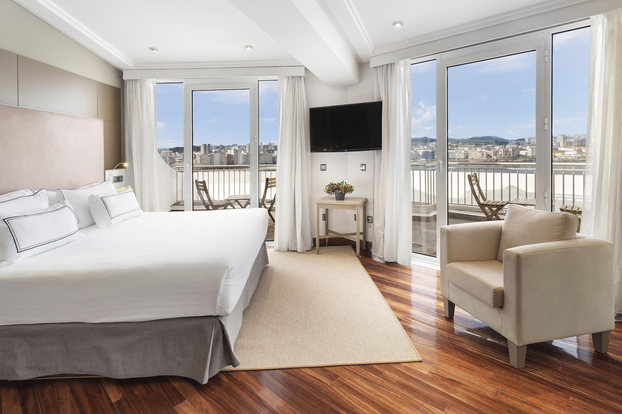 Melia Maria Pita Hotel Ла Коруня Екстериор снимка
