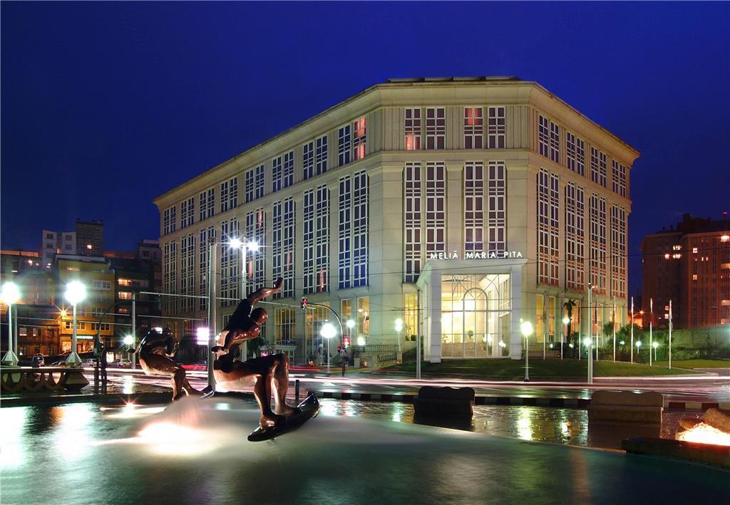 Melia Maria Pita Hotel Ла Коруня Екстериор снимка