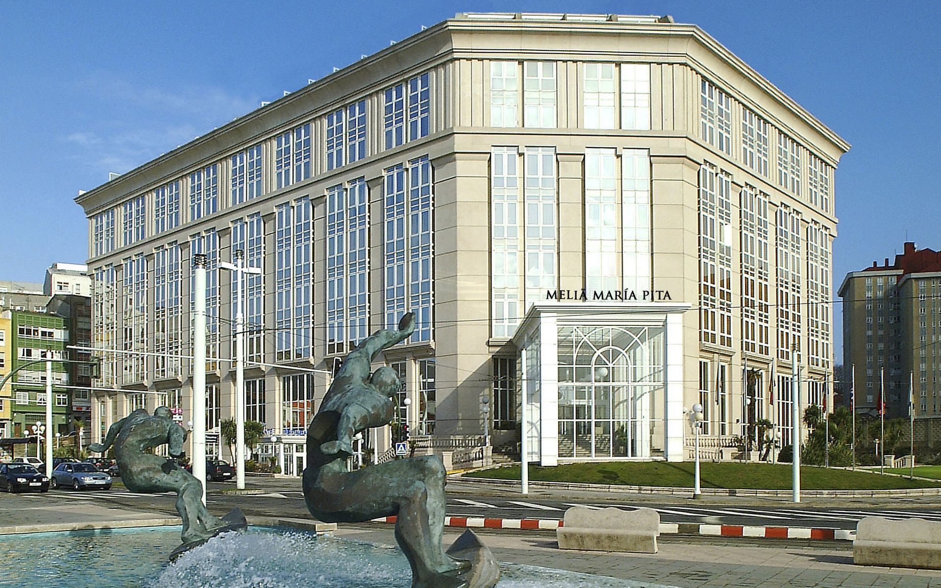Melia Maria Pita Hotel Ла Коруня Екстериор снимка